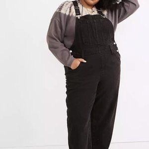 Madewell Plus Straight-Leg Overalls in Lunar Wash / 16W / Good Condition